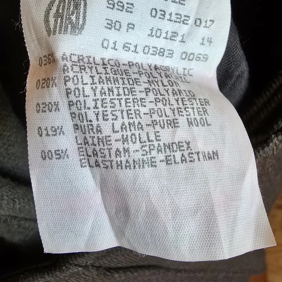 Bergdorf Goodman, New, Vintage Deadstock Post Card Wool Snow Ski Pants Size 6 - Picture 10 of 11